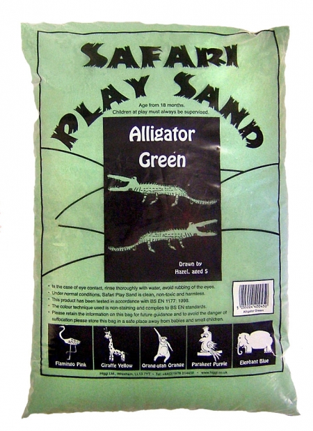 Safari Play Sand - Alligator Green